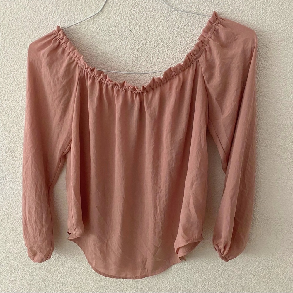 Very cute Forever 21 Mauve Blouse